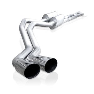 Ford F-350 Performance Exhaust - Stainless Works - Cat Back with X-Pipe and Dual S-Tube Mufflers - Polished - `11-`16 Ford F-350 Performance Exhaust - Stainless Works - Cat Back with X-Pipe and Dual S-Tube Mufflers - Polished - `11-`16